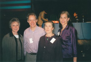 Barbara Nicholson, Richard Bowlby, Xenia Bowlby, Lysa Parker