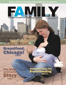 You can read more in the double "Voices of Breastfeeding" issue of Attached Family magazine, in which we take a look at the cultural explosion of breastfeeding advocacy as well as the challenges still to overcome in supporting new parents with infant feeding. The magazine is free to API members--and membership in API is free! Visit www.attachmentparenting.org to access your free issue or join API.