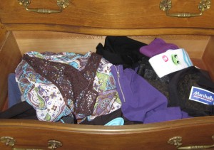 The new-clothes drawer