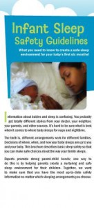 infant sleep safety brochure - cover pic