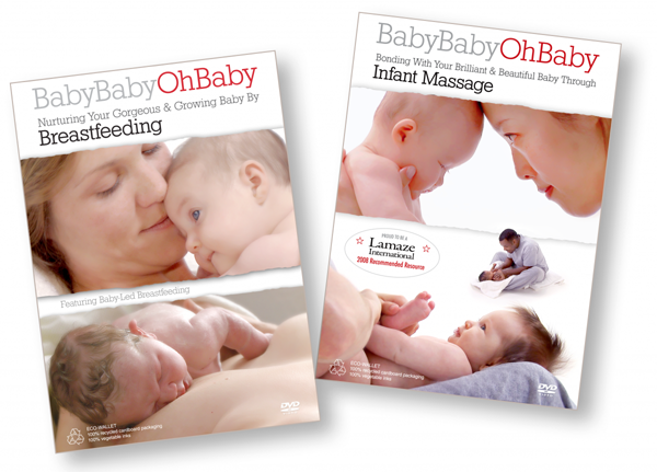 Covers of two BabyBabyOhBaby magazines